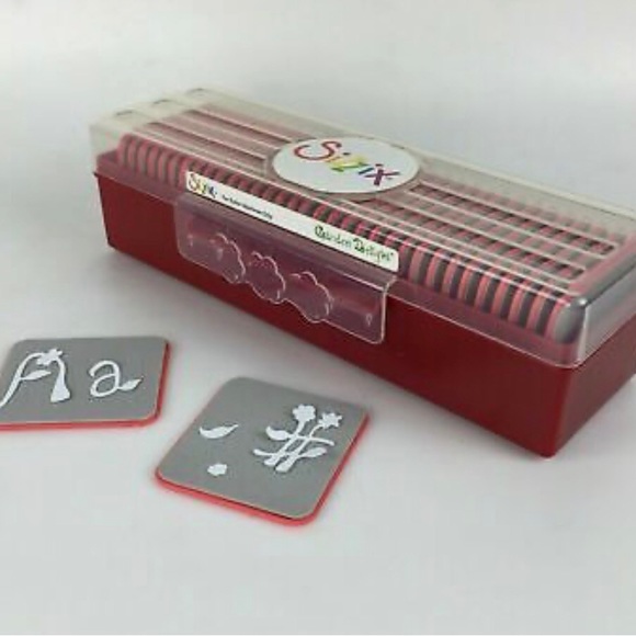 New Sizzix Garden Delights die cut sizzixlet letters numbers and punctuation - Picture 7 of 13